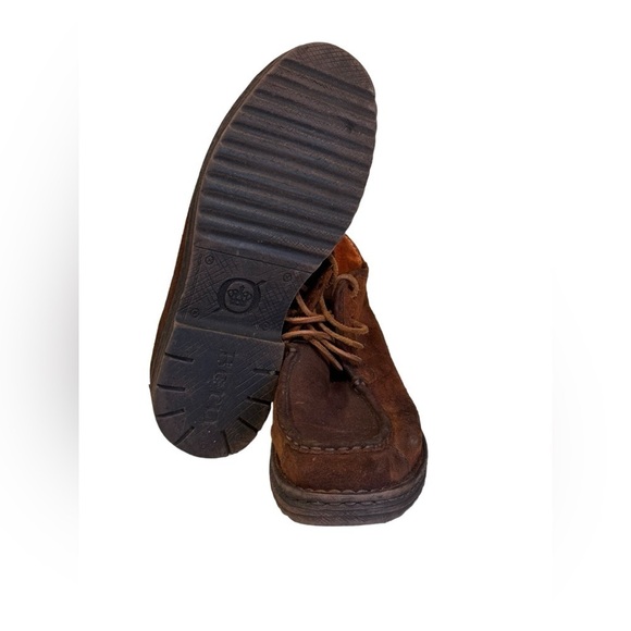 Born Men’s Dark Brown Suede Classic Lace-Up Chukka Boots Size 10.5 - Picture 5 of 7
